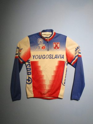 CHAQUETA CICLISMO SELECCIÓN DE YUGOSLAVIA