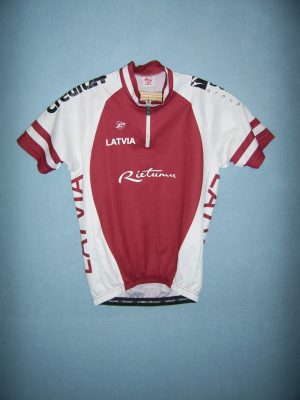 CAMISETA DE CICLISMO SELECCIÓN DE LETONIA (e)